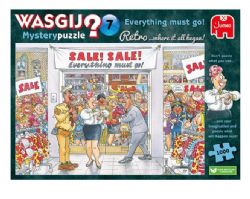 WASGIJ MYSTERY RETRO NO 7 BLEU CASSE-TÊTE 1000 PIÈCES - TOUT DOIT PARTIR #70-00018